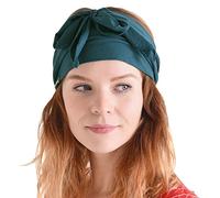 Bandeau Cheveux Femme En Viscose, Bandana Pirate Homme Pré Attaché, Foulard Danse Style Boheme, Serre Tete Japonais Bleu Vert