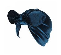 Bandeau Cheveux Femme Femmes Velvet Turban Chapeau Haute-tête Musulman Hijab Casquettes Femelle Bandana Soft Bandana Hijabs Hijabs Tête Accessoires de cheveux Bandeau Cheveux Homme(Light Blue)