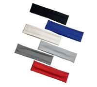 Bandeau Cheveux Femme Lot de 6 bandeaux sport for femmes, couleur unie, élastiques, extensibles, for le fitness, la course à pied, yoga, maquillage, les cheveux(Color-03)