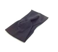 Bandeau Cheveux Fille Bandeaux croisés solides for femmes, bandeau en laine tricoté, élastique, sport, Yoga, couvre-chef, accessoires for cheveux for filles(Black)