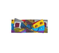 Bandeau coloré avec nœud pour bébé fille - Bandeau en polyester doux et extensible, parfait pour les nouveau-nés, 0 à 6 mois, cadeau de bébé, accessoire photo