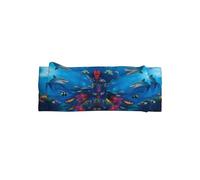 Bandeau coloré pour bébé avec nœud sur le thème de l'océan, un accessoire de cheveux pour les nouveau-nés et les nourrissons, adapté pour les bébés de 0 à 6 mois