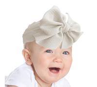 Bandeau confortable avec nœud pour petite fille, 17 x 12 x 5 cm, fait à la main, accessoire pour cheveux pour, parfait pour les anniversaires et le quotidien