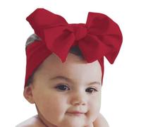Bandeau confortable avec nœud pour petite fille, 17 x 12 x 5 cm, fait à la main, accessoire pour cheveux pour, parfait pour les anniversaires et le quotidien