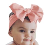 Bandeau confortable avec nœud pour petite fille, 17 x 12 x 5 cm, fait à la main, accessoire pour cheveux pour, parfait pour les anniversaires et le quotidien