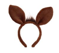 Bandeau confortable avec oreilles de cheval pour le lavage du visage, parfait pour le Nouvel An lunaire, un bal masqué, des spectacles sur scène, les voyages, les vacances, la maison, la salle de bain
