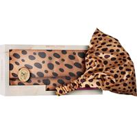 Bandeau cosmétique satin imprimé animal (Curl Protector)