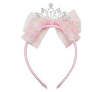 Bandeau Couronne À Nœud 1 Pièce, Bandeau Pour Enfants, Bandeau Doux Et Mignon, Bandeau Accessoires Pour Cheveux, Accessoires Pour Cheveux