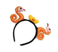 Bandeau créatif en forme de serpent en polyester doux Accessoire de cheveux tendance conçu pour les personnes à la mode