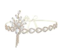 Bandeau Cristal 1920s avec ,Bandeaux de Mariage Accessoires Mariage Flapper Headband Vintage Partie à Thème