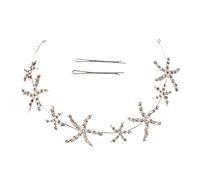 Bandeau Cristal Flexible Accessoires Épingles Accessoire Élégant pour Mariage et Événements Spéciaux