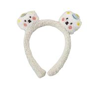 Bandeau d’ours, bandeau d’oreilles d’ours | Cerceau de cheveux de maquillage en peluche ours mignon | Accessoires décoratifs pour cheveux, couvre-chef amusant pour adolescentes pour le lavage du visag