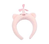 Bandeau de bande dessinée pour femme Bandeau de lavage du visage Festival de musique Couvre-chef Peluche pour les fêtes de famille