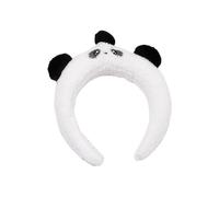 Bandeau de bande dessinée pour femme Bandeau de lavage du visage Festival de musique Couvre-chef Peluche pour les fêtes de famille