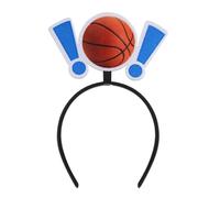 Bandeau de basket-ball confortable pour garçons et filles en tissu sur le thème du sport Accessoire de tête d'équipe Spirit Cheerleader Couvre-chef d'événement sportif