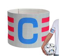 Bandeau de bras pour capitaine de football, bandeaux pour capitaine de football - Bandeaux de capitaine de football - Bandeau de capitaine pour leadership, pour jeux de football pour adultes et jeunes