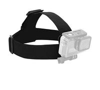 Bandeau de caméra, bandoulière élastique réglable, Sangle de tête, Fixation de Ceinture pour Accessoire de caméra de Sport d'action, Facile à Installer