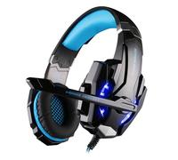 Bandeau de casque de jeu 3.5mm pour iphone 6 6s Samsung s5 Xiaomi Smartphone KOTION chaque casque G9000 avec Microphone lumière LED