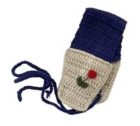 Bandeau de cheveux au crochet - Bandanas tricotés - Écharpe vintage pour cheveux - Bandanas tricotés