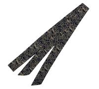 Bandeau de cheveux chinois, coiffure avec motif de nuage, large bandeau avec motif de fleur de grue chinoise