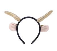 Bandeau de cheveux en corne de dragon chinois en peluche doux couleurs accrocheuses élasticité confortable idéal pour les fêtes Bandeaux du Nouvel An pour les femmes Bandeau de cheveux heureux pour