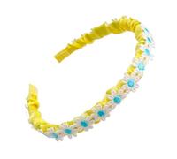 Bandeau de cheveux for filles, serre-tête à fleurs, joli cerceau de cheveux, couvre-chef de princesse exquis for enfants(4)