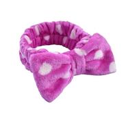 Bandeau de coiffure pour maquillage Femmes maquillage corail polaire bandeau lavage visage doux élastique for cheveux haut noeud bandeaux fille chapeaux accessoires(Style 05)