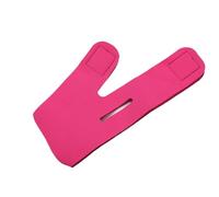 Bandeau de Contour Facial Bandage élastique amincissant for le visage, ceinture de levage du menton for femmes, ligne en V, modelage, sangle faciale, soins la peau, outils beauté(Rose red)