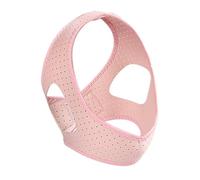 Bandeau de Contour Facial Bandage fin for le visage, masque lifting en V, remodelage du, bouclier facial, amélioration double menton(Pink)