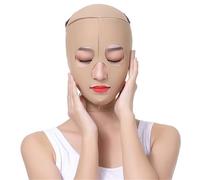 Bandeau de Contour Facial Masque amincissant for le visage for femmes, couverture complète, lifting du, ceinture en V, perte de poids, bandage for double menton, modelage beauté(XL)