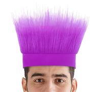 Bandeau De Costume Poilu - Perruque De Cheveux Folle, Bandeau De Cheveux Coloré | Halloween Costume Dress Up, Haby Up Confortable Accessoires Acclamations, Casseurs De Perruques À Cheveux Multicolores