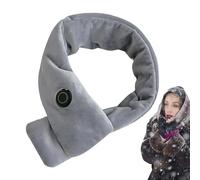 Bandeau de cou chauffé, cache-cou | Écharpe chauffante USB chauffe-cou,Chauffe-cou électrique portable chauffé avec 3 niveaux de chauffage réglables pour la saison froide