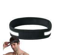 Bandeau de course pour femme - Accessoires de cheveux réfléchissants de sécurité - Bandeau réfléchissant évacuant l'humidité - Pour salle de sport, yoga, fitness, , extérieur, nuit, cyclisme