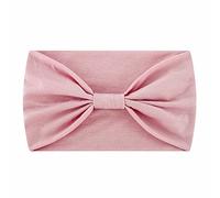 Bandeau de course pour femme : turban de yoga africain bohème au design unique, solide et collant, bandeau cargo exquis pour les femmes qui courent (rose, taille unique)