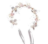 Bandeau de demoiselle d'honneur pour mariage - Élégant bandeau de perles fait à la main pour fille de - Accessoire de cheveux multifonction, Siehe Beschreibung, Voir description, Voir