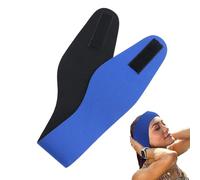 Bandeau de douche respirant avec ajustement confortable, protège-oreilles réglable, bandeau léger pour nageurs, adolescents, , femmes, hommes, jeunes filles