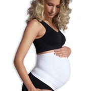 Bandeau de grossesse sans couture blanc taille M