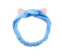 Bandeau de Maquillage 1Pc bandeau for laver lavage visage maquillage bandeaux filles support élastique cheveux sangle bandes oreilles Turban accessoires(Color7)