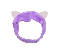 Bandeau de maquillage 1Pc bandeau for laver lavage visage maquillage bandeaux filles support élastique cheveux sangle bandes oreilles Turban accessoires(Color2)