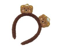 Bandeau de maquillage mignon, bandeau d’ours | Bandeau de maquillage en peluche mignon,Accessoires décoratifs pour cheveux, couvre-chef amusant pour adolescentes pour le lavage du visage