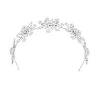 Bandeau de mariée flocon de neige en étincelant avec pour photographie de mariage