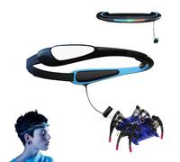 Bandeau de méditation biosensible, entraîneur de Concentration avec capteurs d'ondes cérébrales intelligents et Portables, contrôle par Application, pour Un entraînement Mental Quotidien