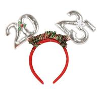 Bandeau de Noël 2025, épingle à cheveux pour rassemblements de vacances, bandeau du Nouvel An, accessoires de coiffure, ne tombe pas facilement, différents designs, convient pour les femmes, les