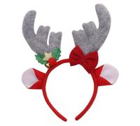 Bandeau De Noël Avec Bois De Cerf,Accessoire De Coiffure À La Mode | Bandeaux De Noël Pour Femmes | Pour Mariage Fête Camping Pique-Nique Barbecue Arrière-Cour Soirée Rassemblement Dîner