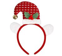 Bandeau de Noël | Bandeaux décoratifs multi-usages pour les vacances, bandeau coloré pour festival coloré, couvre-chef léger pour cheveux courts, longs et bouclés