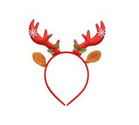 Bandeau de Noël en forme de renne - Accessoire pour cheveux de Noël 24 × 22 × 2 cm, cerceau décoratif léger avec un design étincelant et un cadre flexible | Fête Mariage Concert Célébration Événement