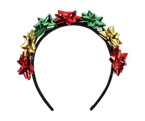 Bandeau de Noël joyeux - Bandeau floral, coloré, toute la journée, filles, femmes, mère, petite amie, amis, camarades de coration cosplay événement réunion de famille | Fée de vacances
