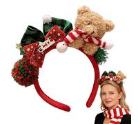 Bandeau de Noël pour adultes | Pour chapeaux pour occasions festives | Bandeau de Noël pour , ou adolescents filles pour fêtes d'anniversaire mariage carnaval photos événements vacances