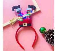 Bandeau de Noël pour Enfants avec Lumières, Design de qualité, Bandeau de Cheveux en Jambe D'elfe Durable pour Fête de Noël, Accessoires pour Cheveux (Generics7paodx4m9-10321888)