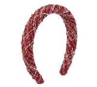 Bandeau de Noël pour femme - Tissage délicat - Bandeaux pour filles - Fournitures de maquillage